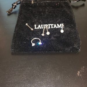 5 cartilage earrings!